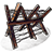 м