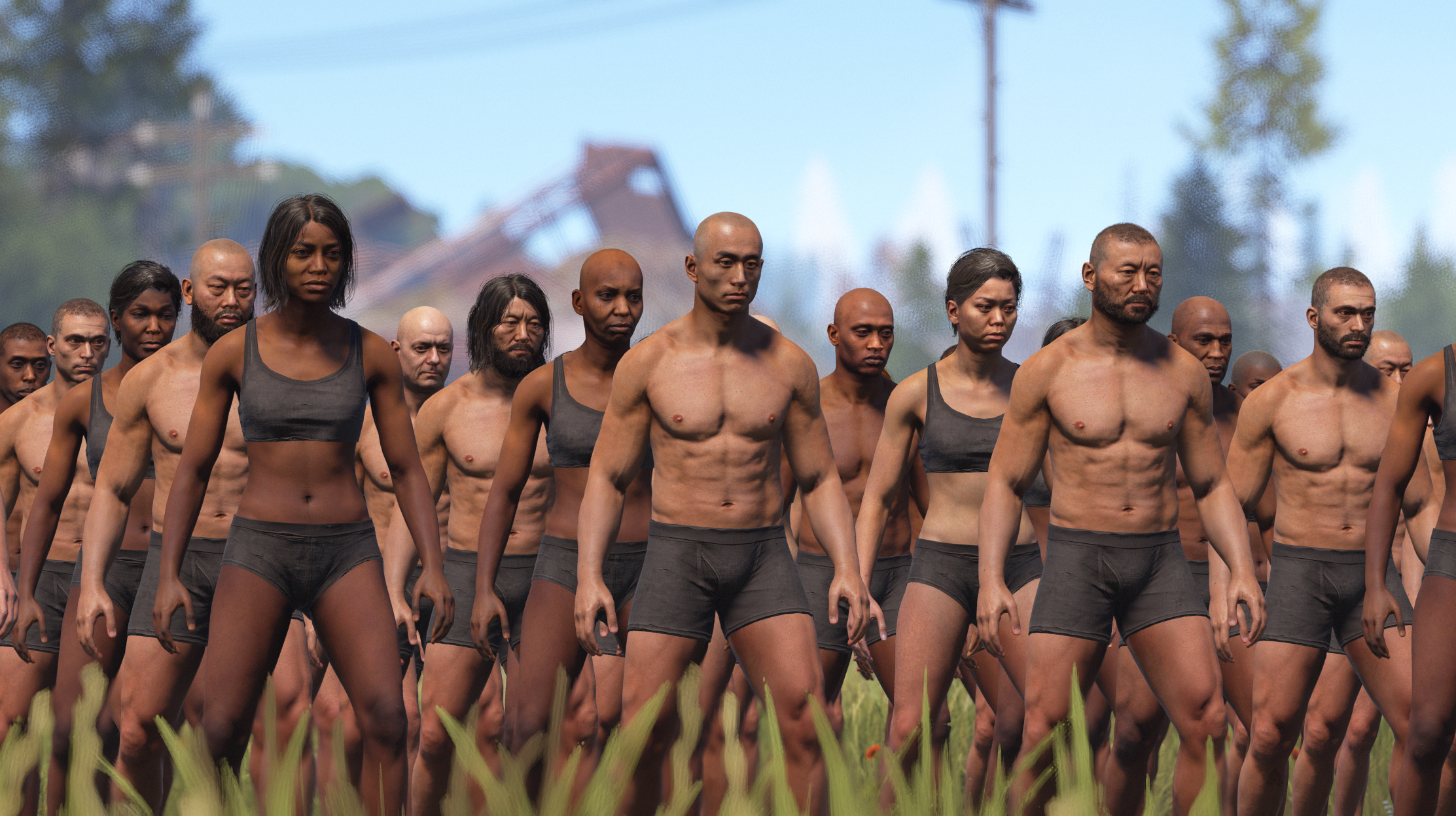 Разработчики Rust запустили бета-версию AUX04: новые возможности кастомизации персонажей!